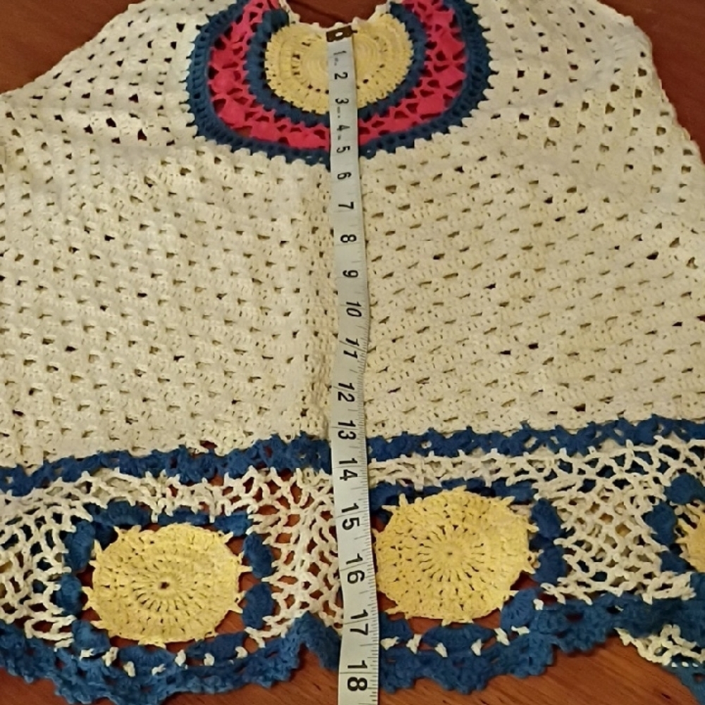 Bohemian Crochet Halter Top with Great Design. This Item Is Flawed. - Picture 7 of 9